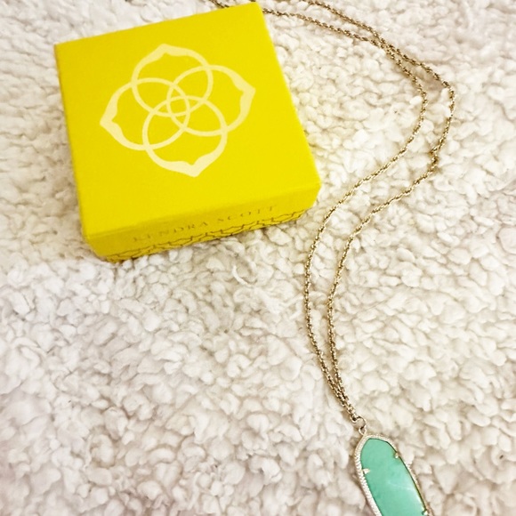 Kendra Scott Rayne Necklace Turquoise‎ - Picture 7 of 9